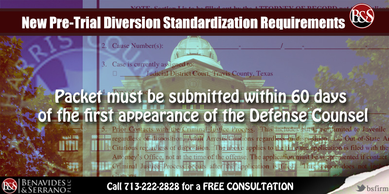 New Pre-trial Diversion Standardization Requirements